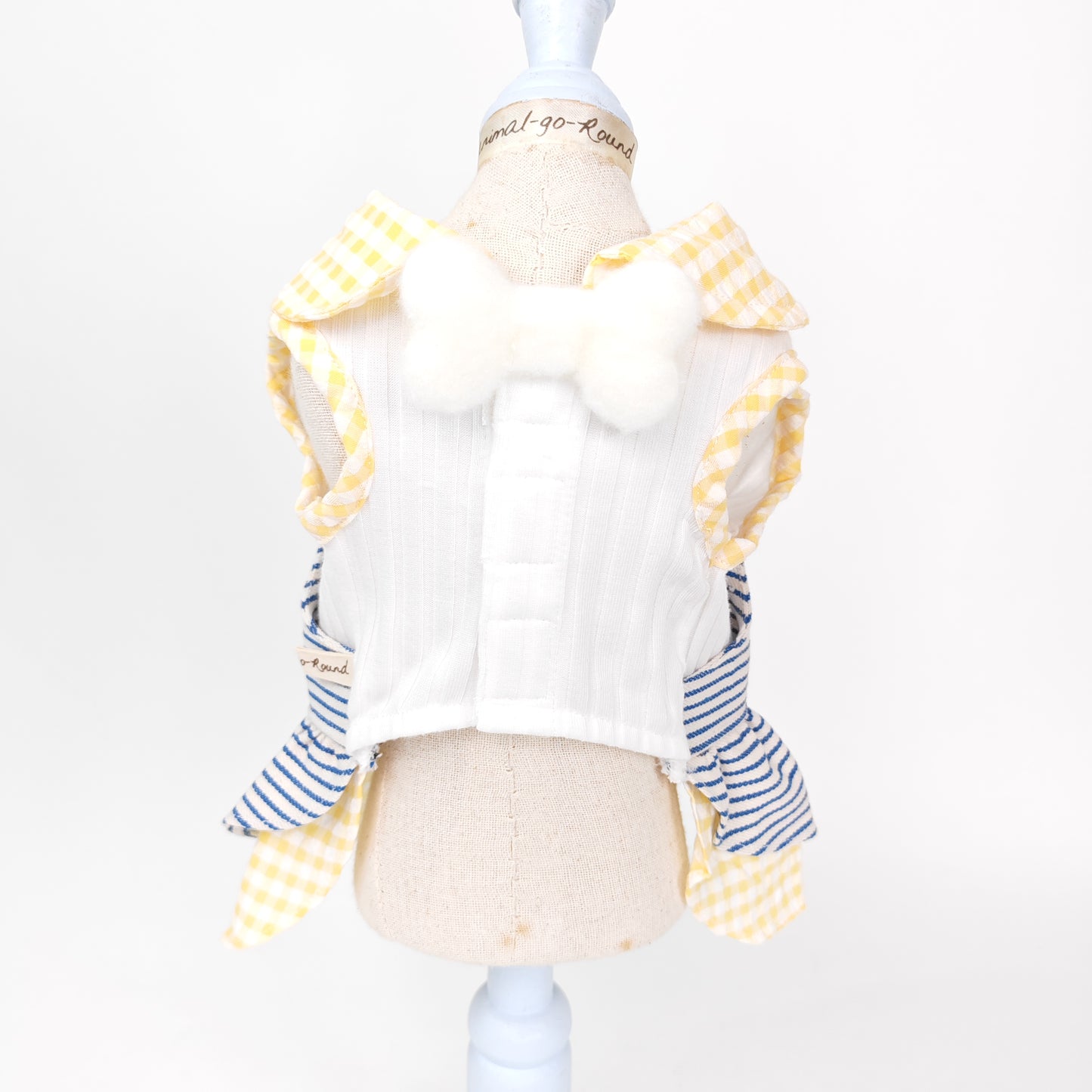 Animal-Go-Round เสื้อผ้าเครื่องแต่งกาย สัตว์เลี้ยง, หมา, แมว, สุนัข รุ่น Lemonade Picnic Girl