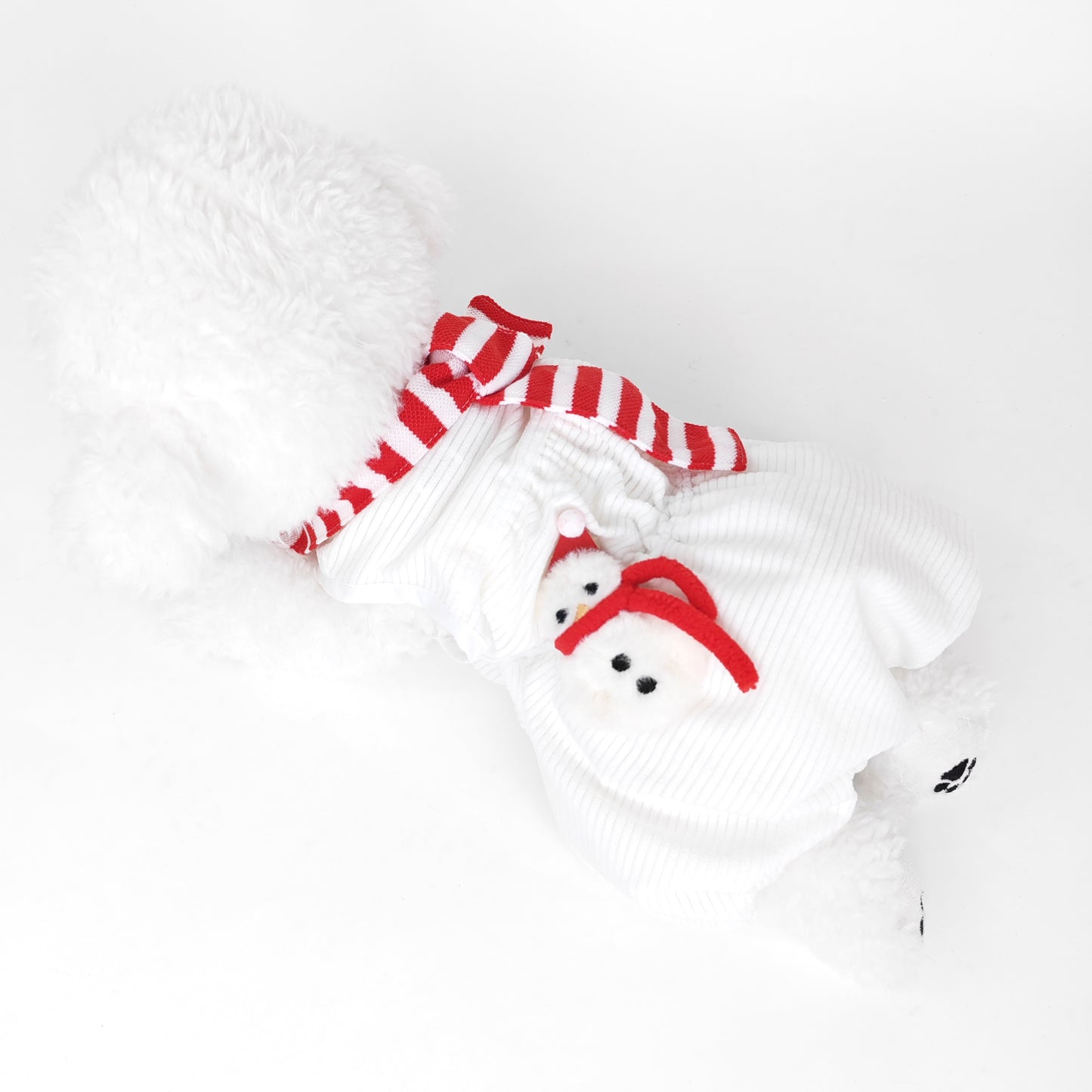 Animal-Go-Round เสื้อผ้าเครื่องแต่งกาย สัตว์เลี้ยง, หมา, แมว, สุนัข รุ่น Snowball Parade