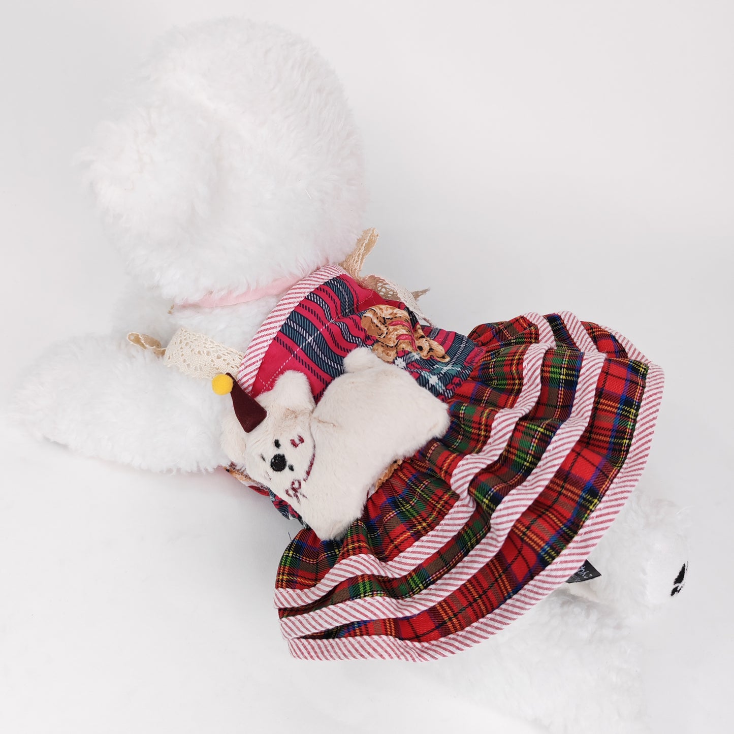 Animal-Go-Round เสื้อผ้าเครื่องแต่งกาย สัตว์เลี้ยง, หมา, แมว, สุนัข รุ่น Frosty Friends Parade