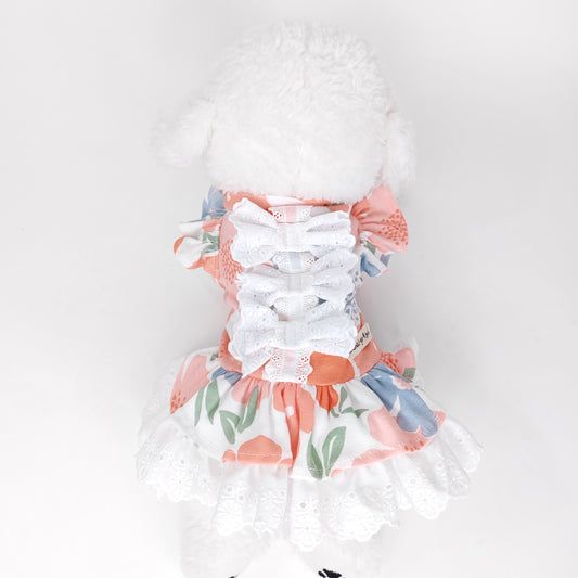 Animal-Go-Round เสื้อผ้าเครื่องแต่งกาย สัตว์เลี้ยง, หมา, แมว, สุนัข รุ่น Garden Waltz