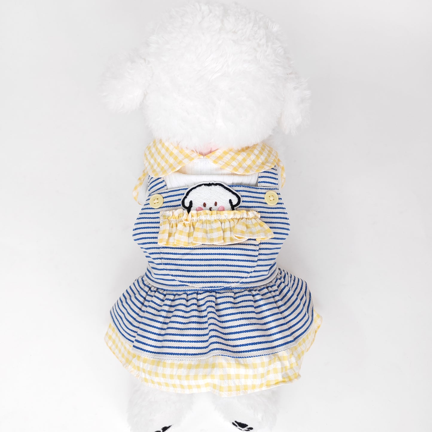 Animal-Go-Round เสื้อผ้าเครื่องแต่งกาย สัตว์เลี้ยง, หมา, แมว, สุนัข รุ่น Lemonade Picnic Girl