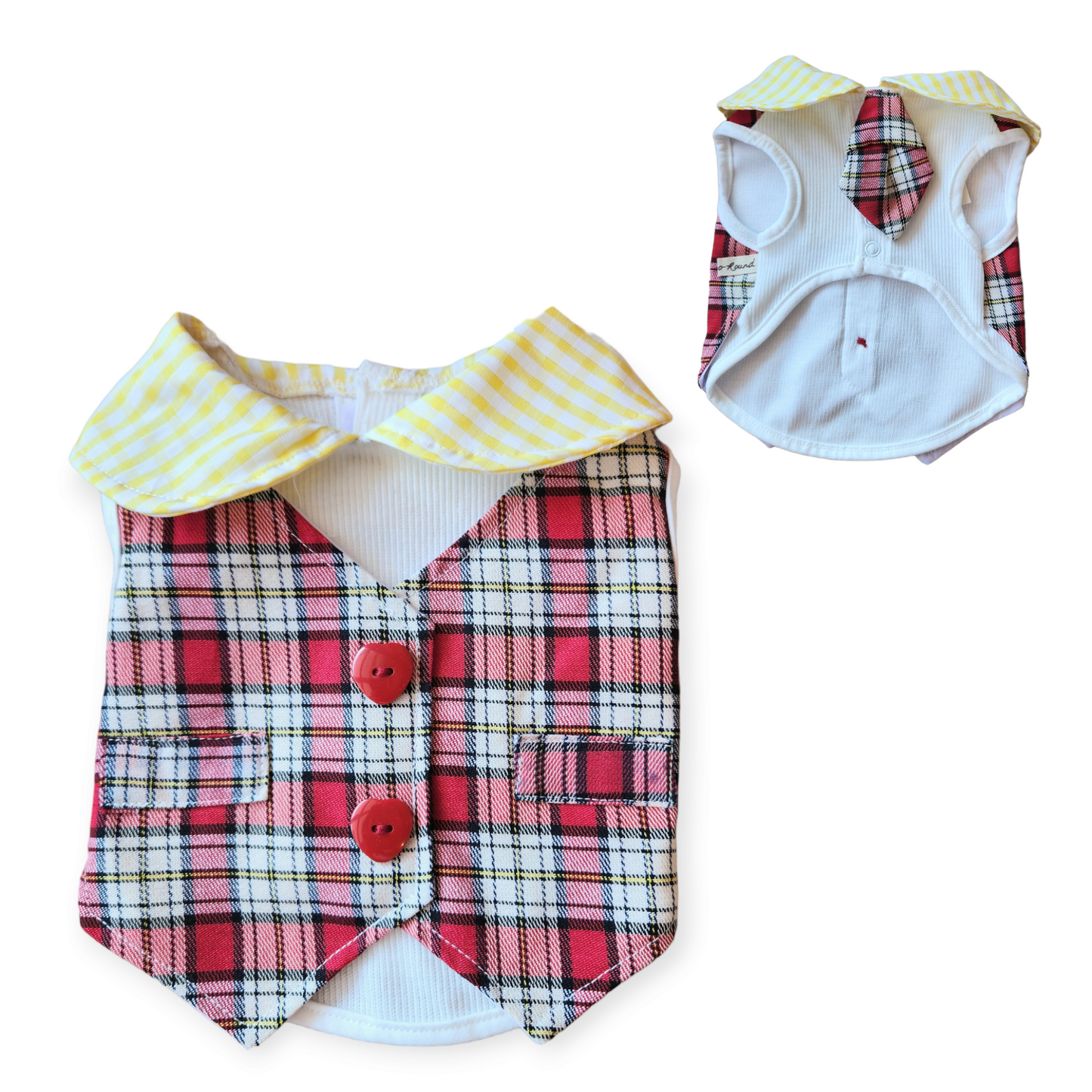 Animal-Go-Round เสื้อผ้าเครื่องแต่งกาย สัตว์เลี้ยง, หมา, แมว, สุนัข รุ่น Lani Scotty Suit