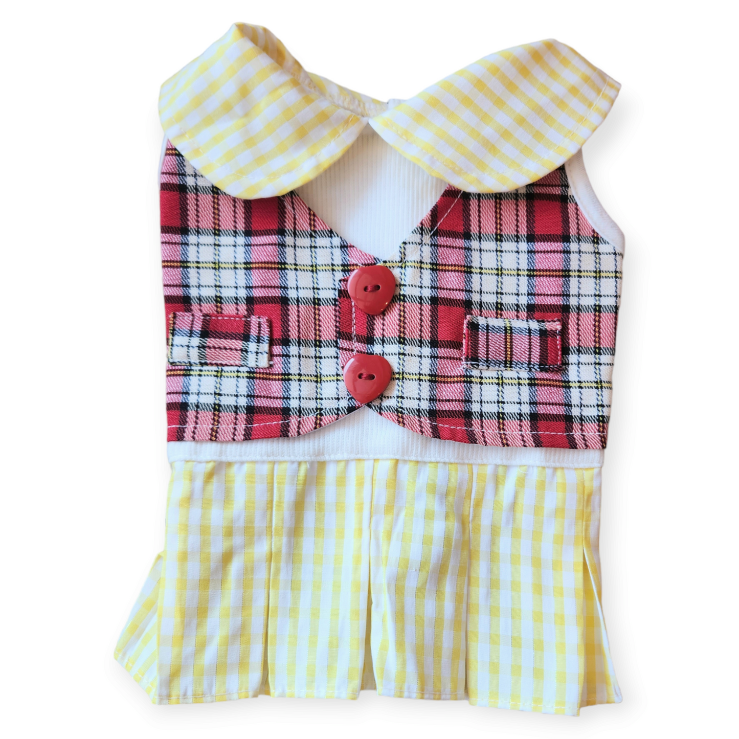 Animal-Go-Round เสื้อผ้าเครื่องแต่งกาย สัตว์เลี้ยง, หมา, แมว, สุนัข รุ่น Lani Scotty Dress