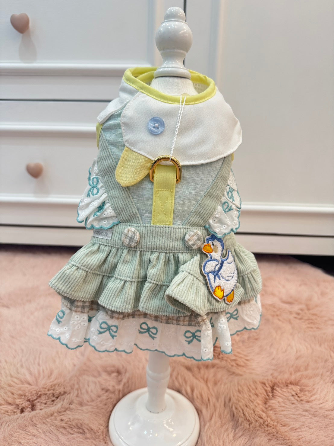 GP0298-Glitter Pooch Harness ชุดรัดอก สายจูง เสื้อผ้า สุนัข, หมา, แมว, สัตว์เลี้ยง พร้อม สายจูง รุ่น _Product_Name_