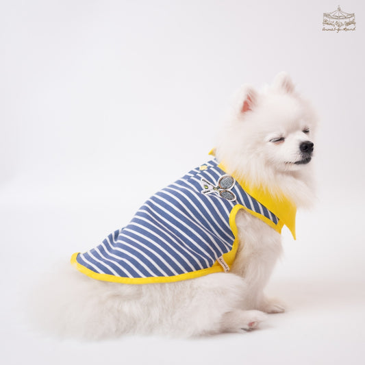 Animal-Go-Round เสื้อผ้าเครื่องแต่งกาย สัตว์เลี้ยง, หมา, แมว, สุนัข รุ่น Sporty Preppy Boy