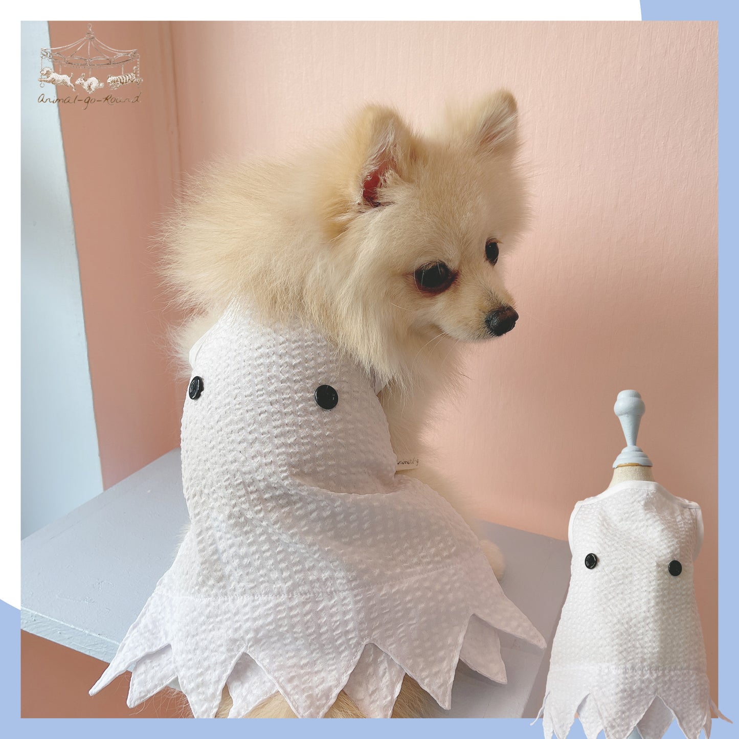 Animal-Go-Round เสื้อผ้าเครื่องแต่งกาย สัตว์เลี้ยง, หมา, แมว, สุนัข รุ่น Casper