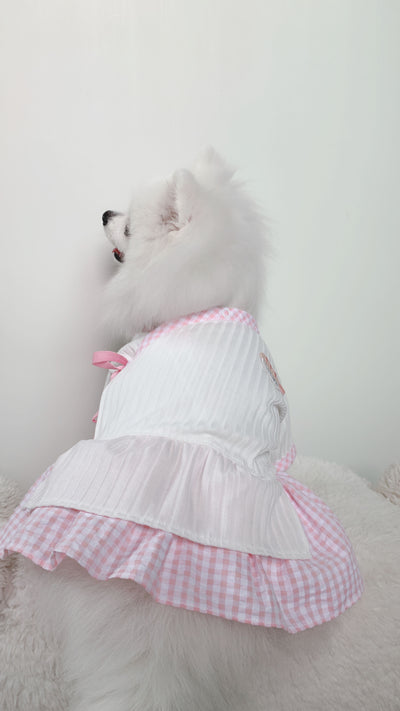 Animal-Go-Round เสื้อผ้าเครื่องแต่งกาย สัตว์เลี้ยง, หมา, แมว, สุนัข รุ่น Sushi Pink