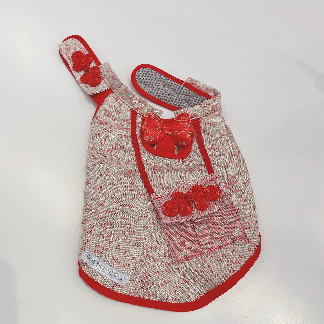 Glitter Pooch Harness ชุดรัดอก สายจูง เสื้อผ้า สุนัข, หมา, แมว, สัตว์เลี้ยง พร้อม สายจูง รุ่น New Eastern Boy