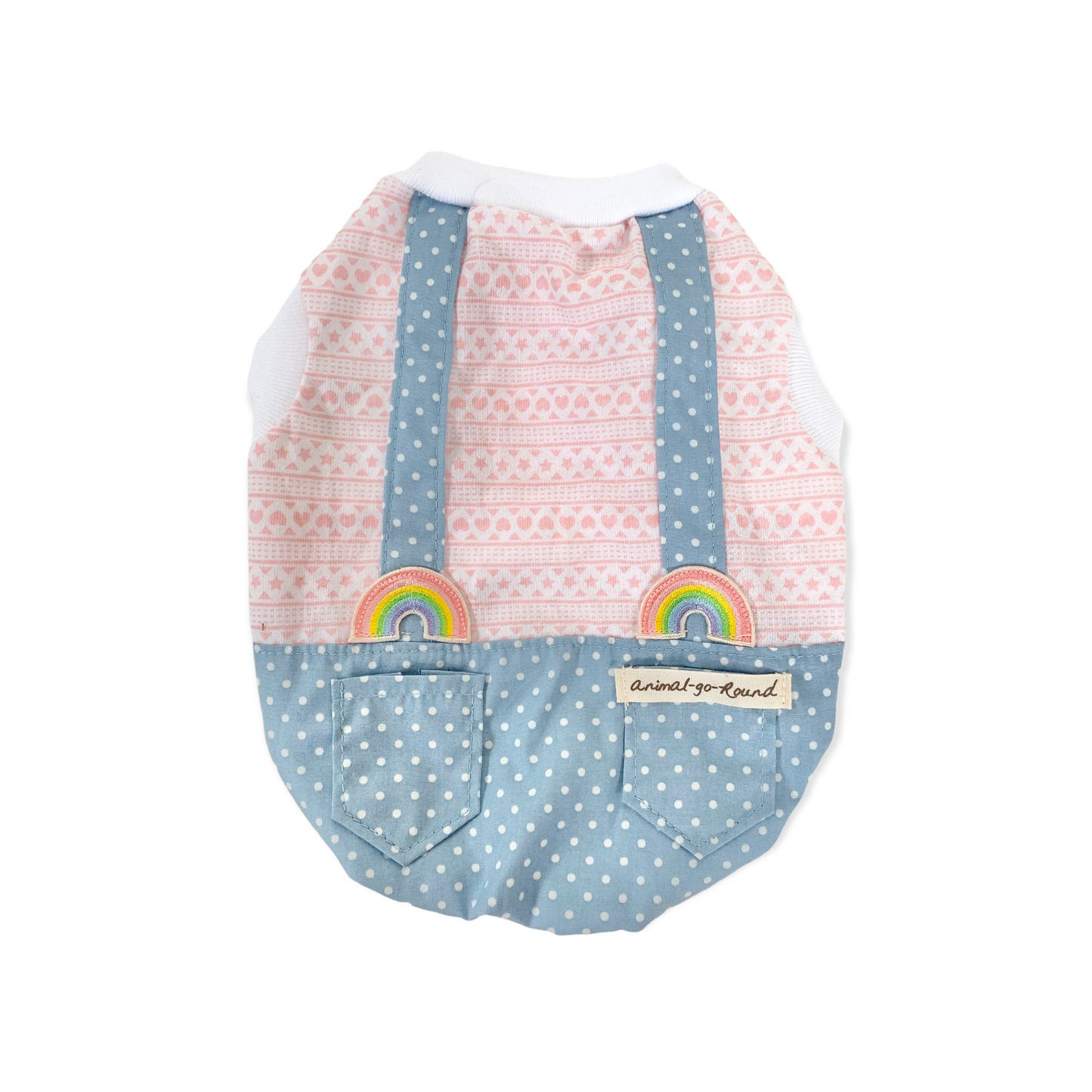 Animal-Go-Round เสื้อผ้าเครื่องแต่งกาย สัตว์เลี้ยง, หมา, แมว, สุนัข รุ่น Rainbow Boy